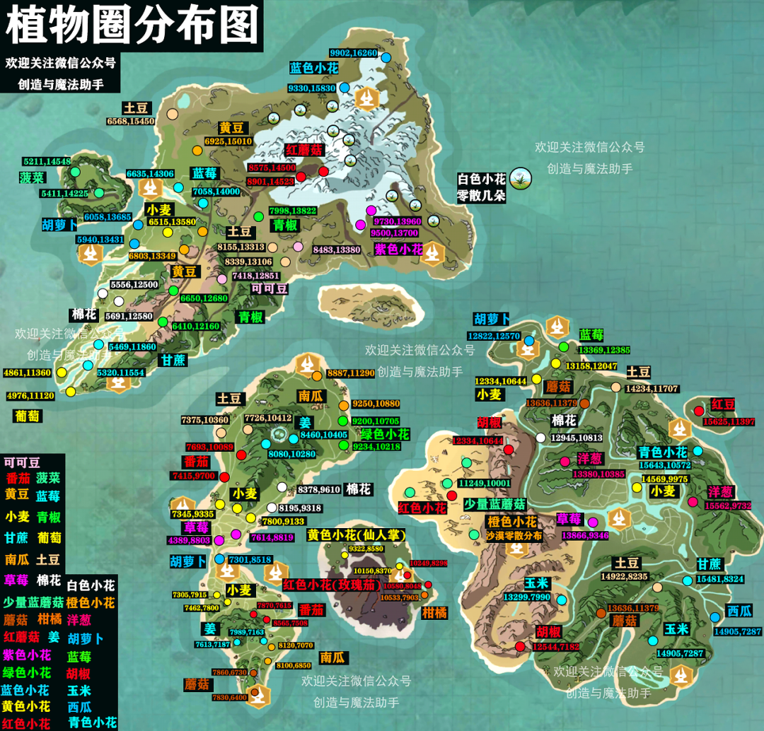 《创造与魔法》种植攻略——小麦 正如标题所说,今天给大家传授种植