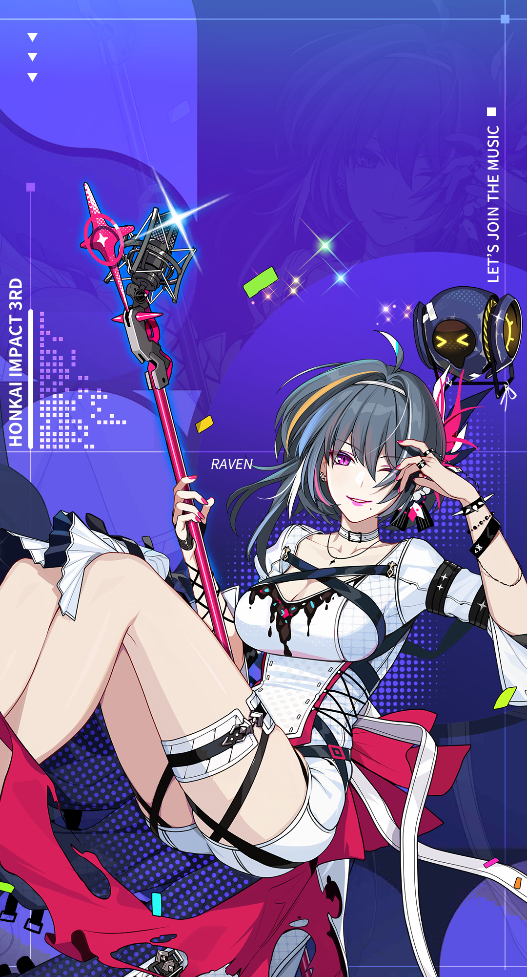 渡鸦偶像立绘你喜欢吗#_崩坏3_九游论坛
