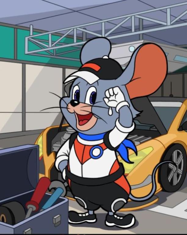 猫和老鼠拿坡里鼠赛车手