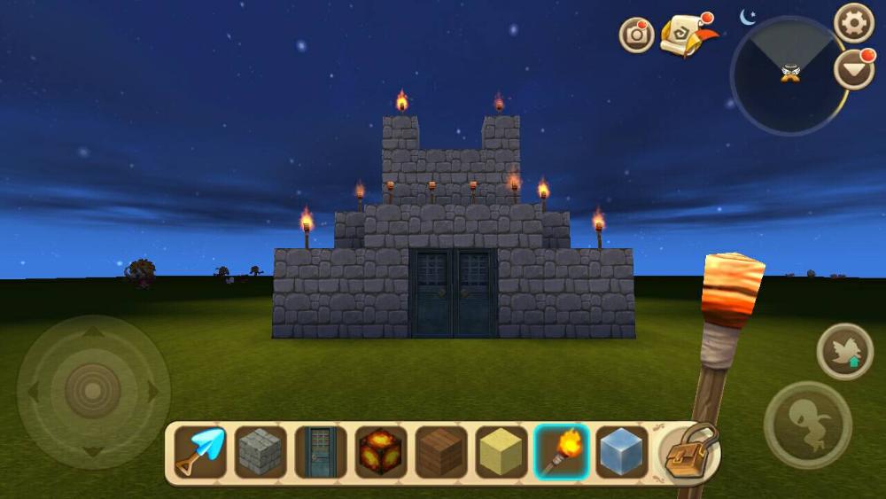 迷你世界老司机带你建造地下堡垒新世界一