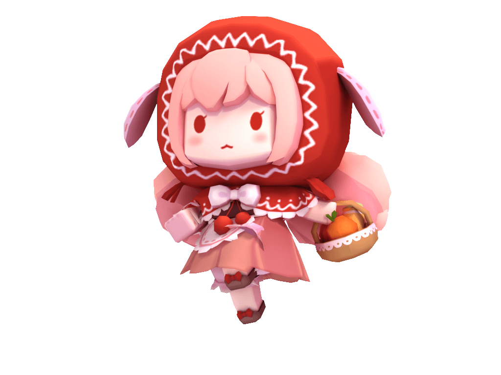 超可爱童话皮肤,史上最甜小红帽的故事!_迷你世界_九游论坛