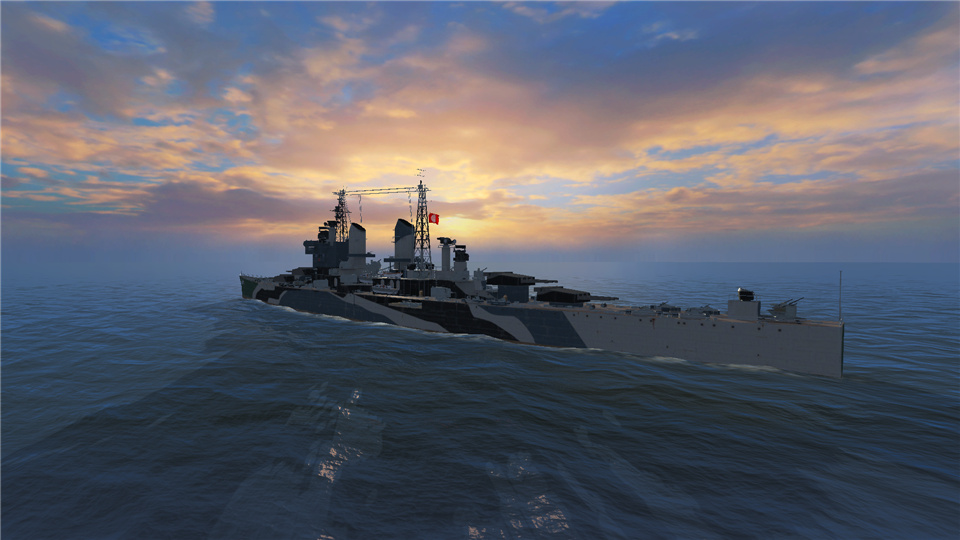 日不落荣耀战舰世界闪击战y系重型巡洋舰提前体验