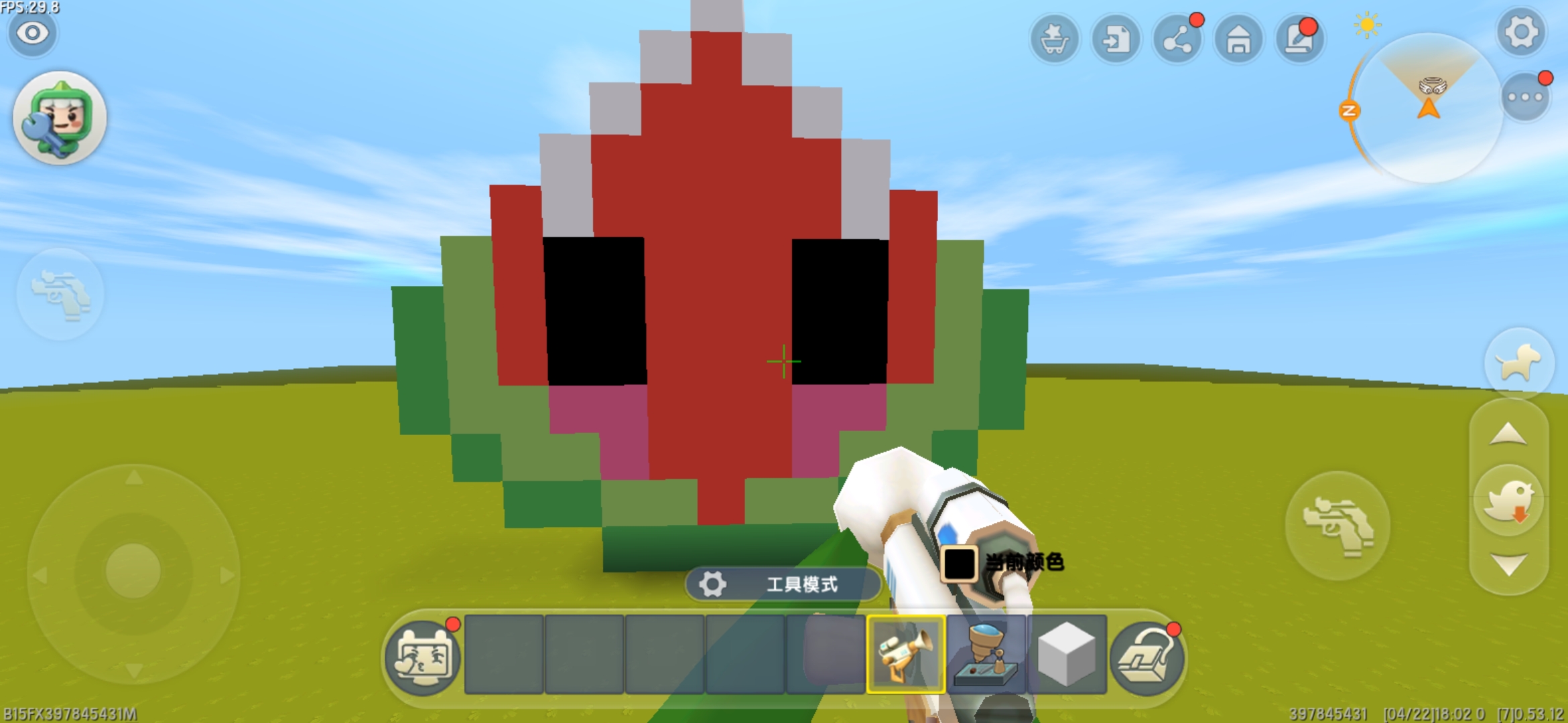 迷你世界攻略教程→微缩模型小西瓜